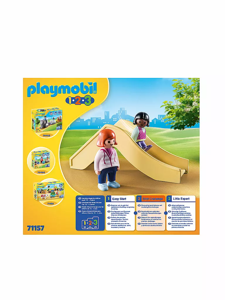 PLAYMOBIL | 1,2,3 - Spielplatz 71157 | keine Farbe