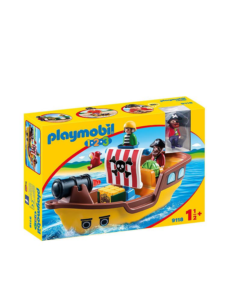 PLAYMOBIL | 1,2,3 Piratenschiff 9118 | keine Farbe