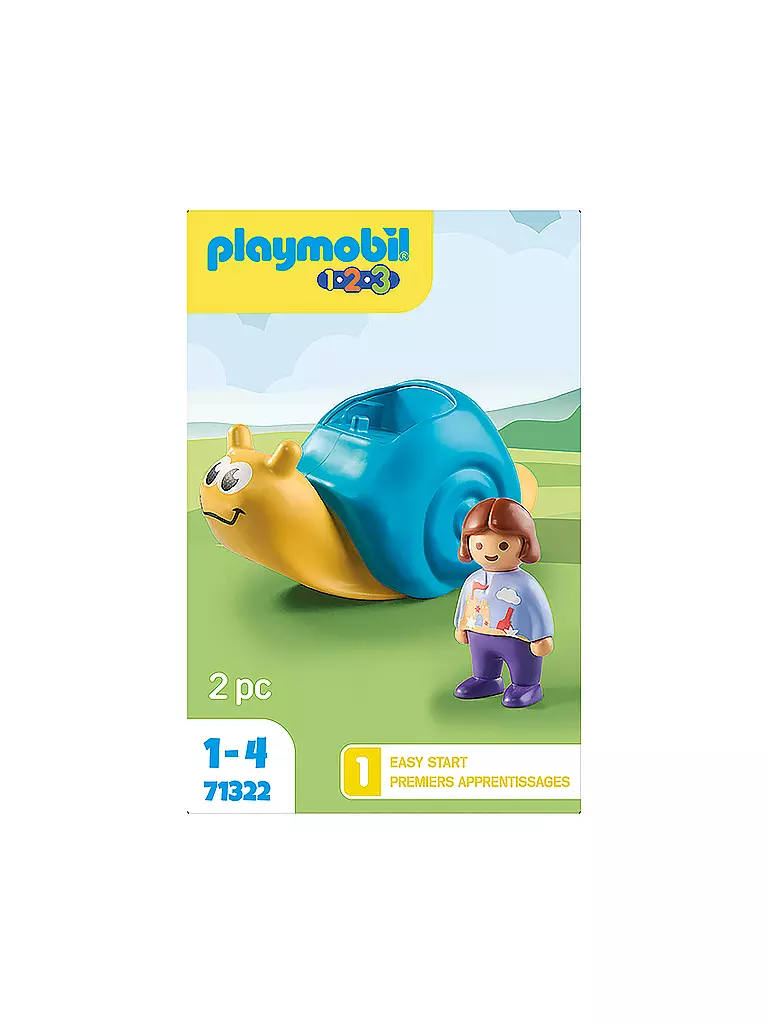 PLAYMOBIL | 1.2.3: Schaukelschnecke mit Rasselfunktion | keine Farbe