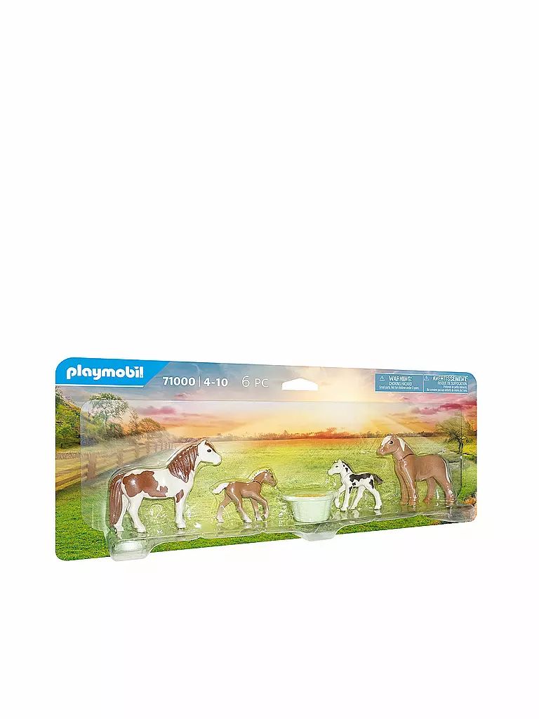 PLAYMOBIL | 2 Island Ponys mit Fohlen 71000 | keine Farbe