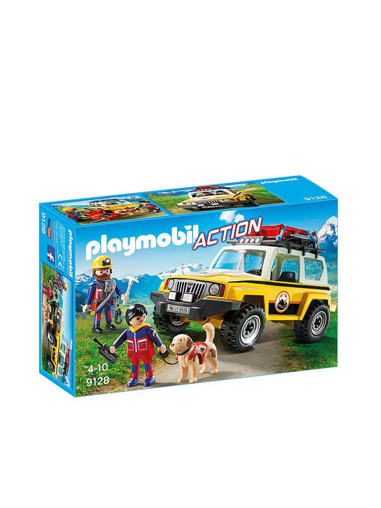 PLAYMOBIL | Action - Bergretter Einsatzfahrzeug 9128 | 