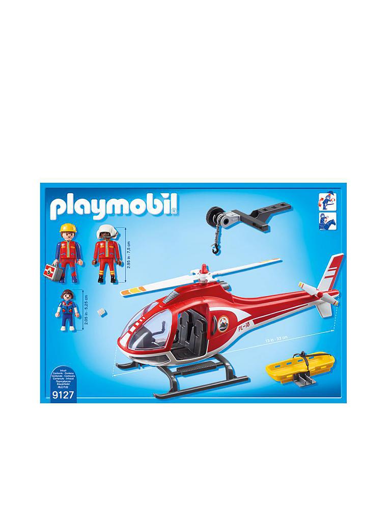 PLAYMOBIL | Action - Bergretter Helikopter 9127 | 