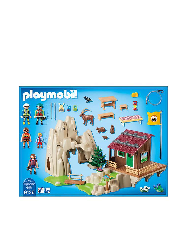 PLAYMOBIL | Action - Kletterfels mit Berghütte 9126 | keine Farbe