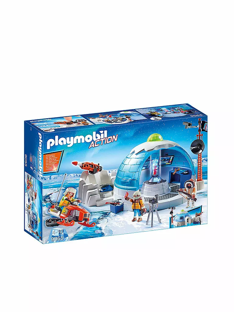 PLAYMOBIL | Action - Polar Ranger Hauptquartier 9055 | 