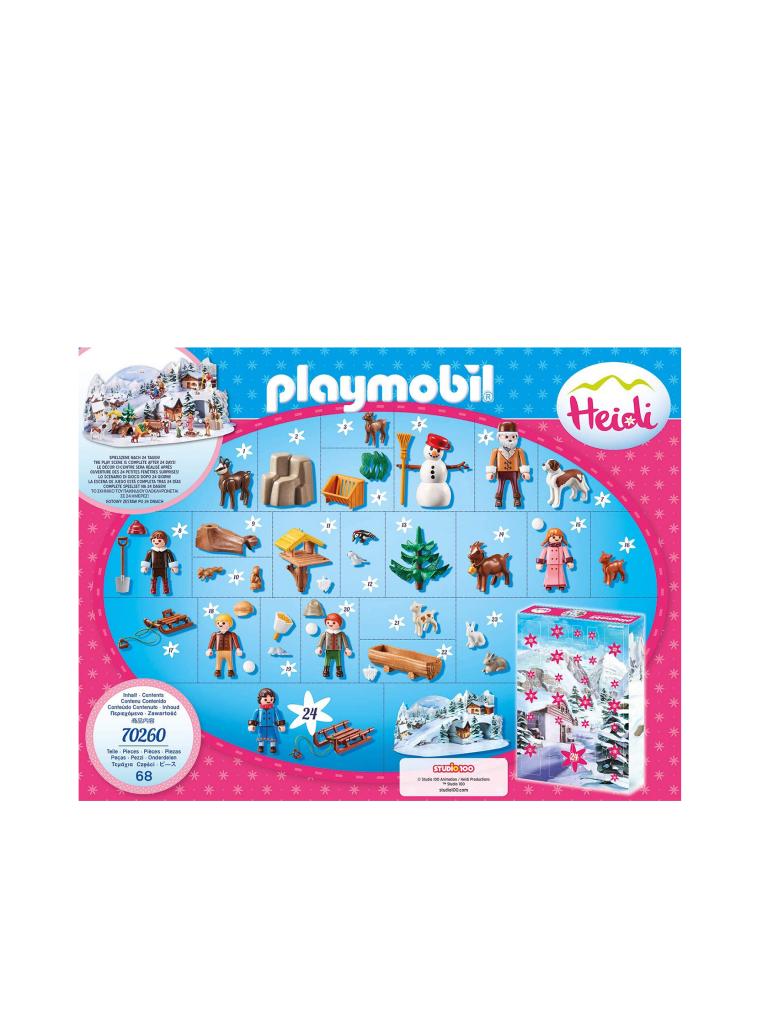 PLAYMOBIL | Adventskalender - Heidis Winterwelt 70260 | keine Farbe