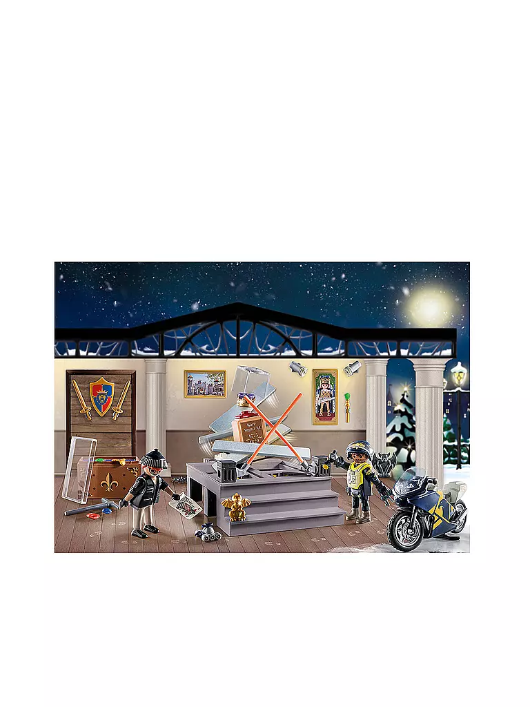 PLAYMOBIL | Adventskalender Polizei Museumsdiebstahl 71347 | keine Farbe