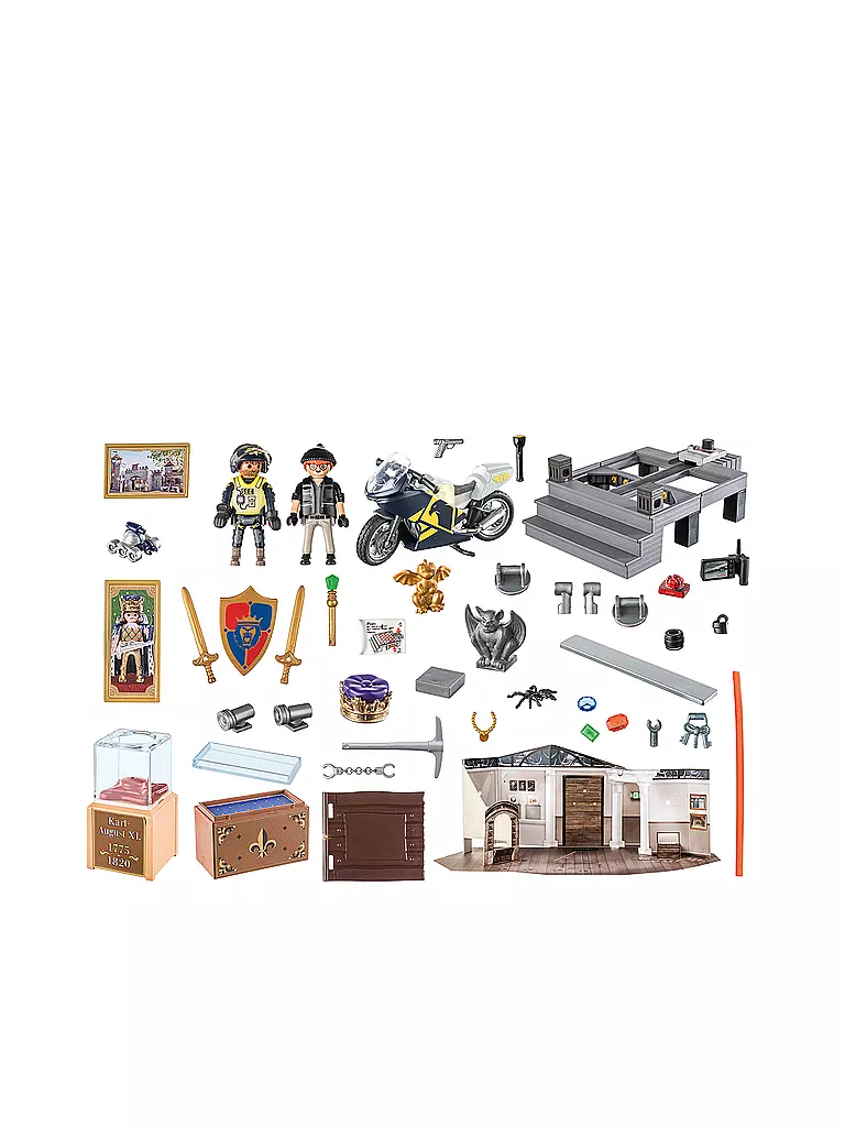 PLAYMOBIL | Adventskalender Polizei Museumsdiebstahl 71347 | keine Farbe
