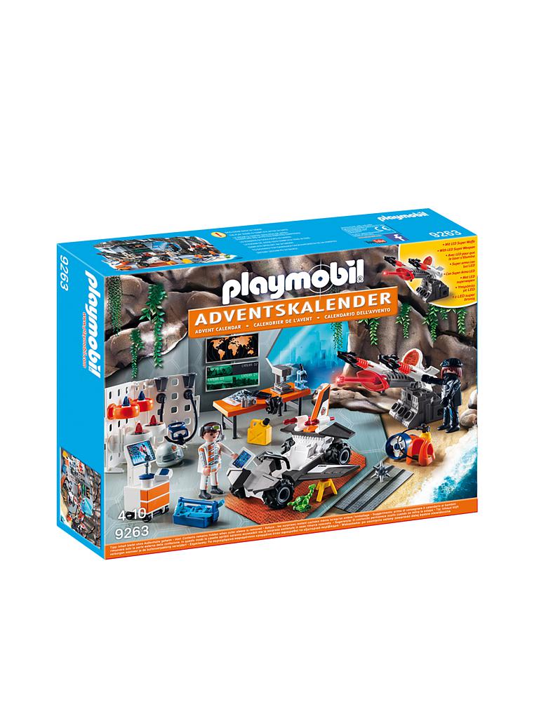 PLAYMOBIL | Adventskalender Spy Team Werkstatt  9263 | keine Farbe