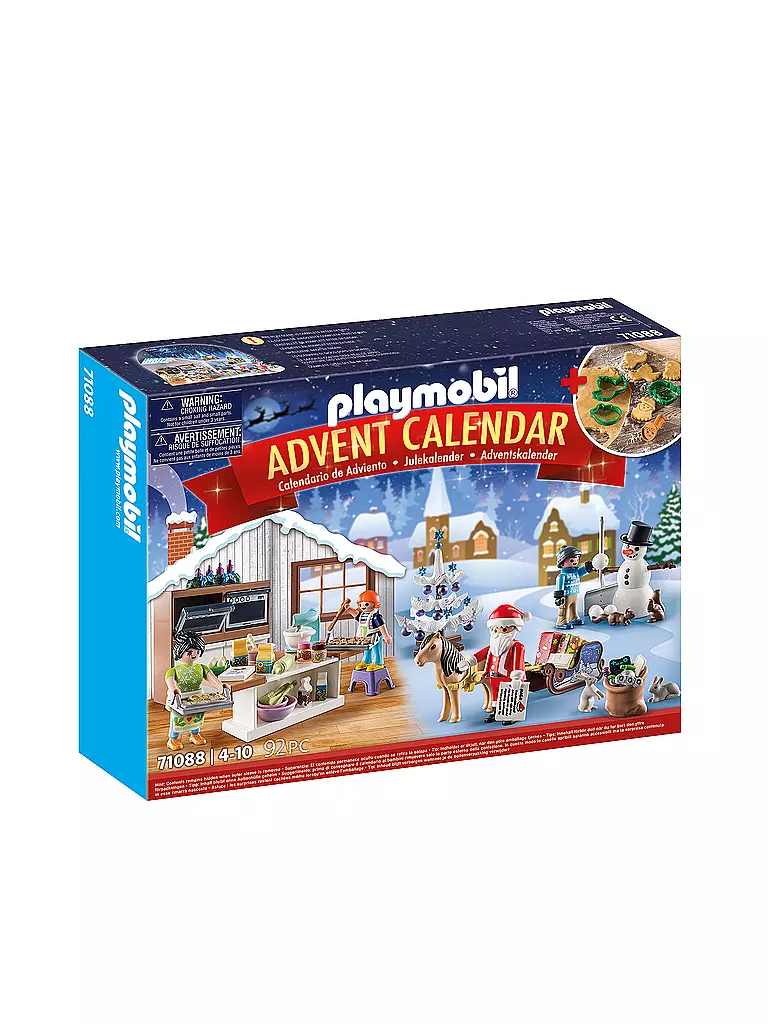 PLAYMOBIL | Adventskalender Weihnachtsbacken 71088 | keine Farbe