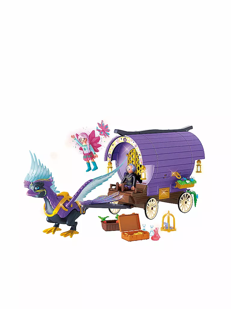 PLAYMOBIL | Adventures of Ayuma - Feen-Kutsche mit Phoenix 71031 | keine Farbe