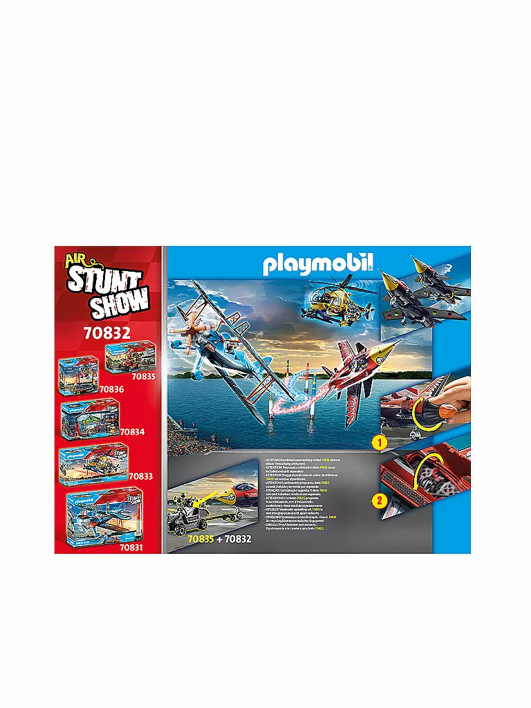 PLAYMOBIL | Air Stuntshow Düsenjet Eagle 70832 | keine Farbe