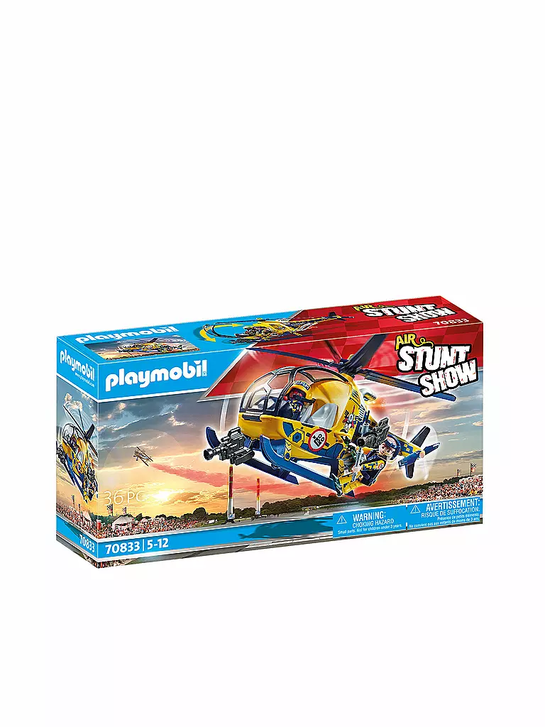 PLAYMOBIL | Air Stuntshow Filmcrew-Helikopter 70833 | keine Farbe