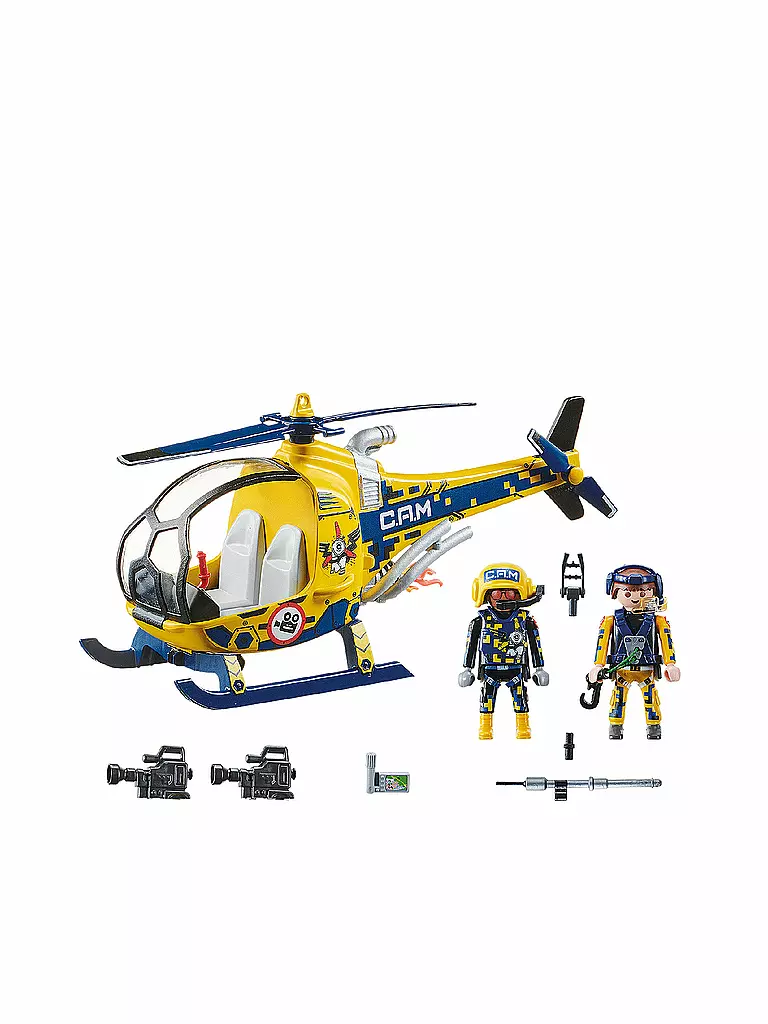 PLAYMOBIL | Air Stuntshow Filmcrew-Helikopter 70833 | keine Farbe