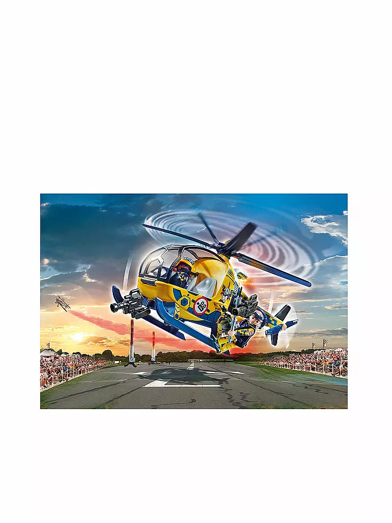 PLAYMOBIL | Air Stuntshow Filmcrew-Helikopter 70833 | keine Farbe