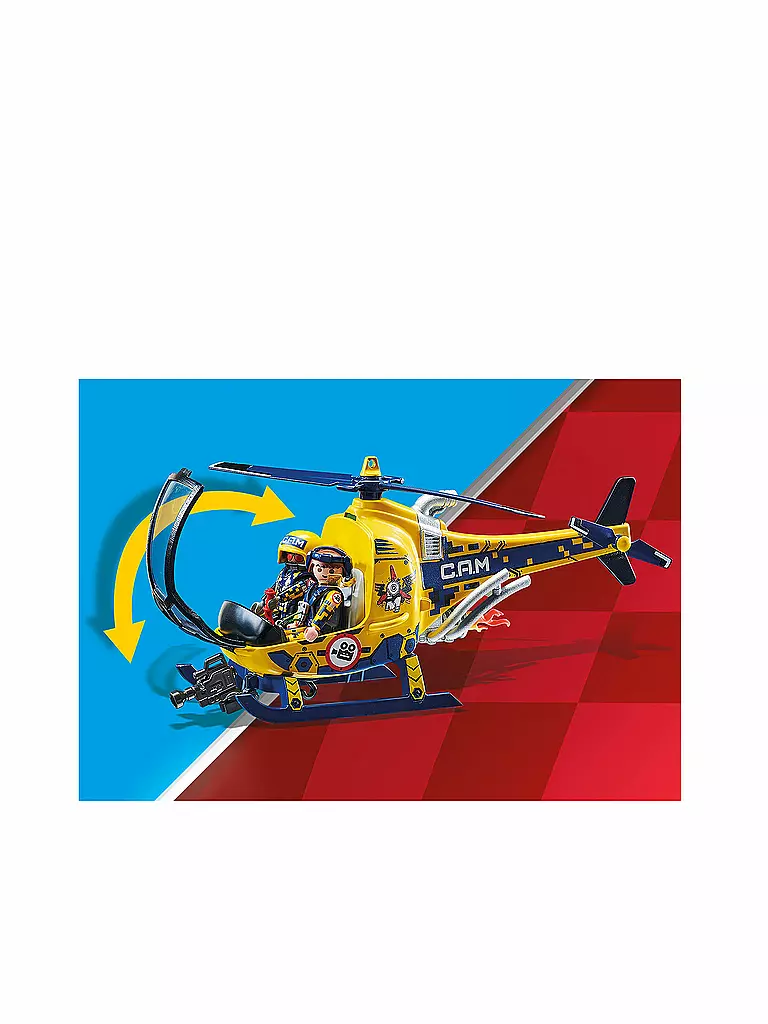 PLAYMOBIL | Air Stuntshow Filmcrew-Helikopter 70833 | keine Farbe