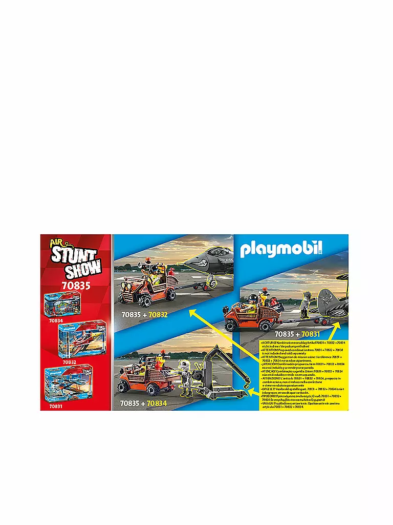 PLAYMOBIL | Air Stuntshow mobiler Reparaturservice 70835 | keine Farbe