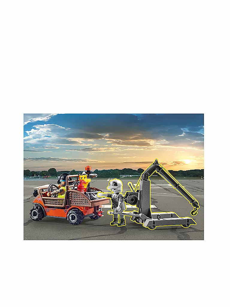 PLAYMOBIL | Air Stuntshow mobiler Reparaturservice 70835 | keine Farbe