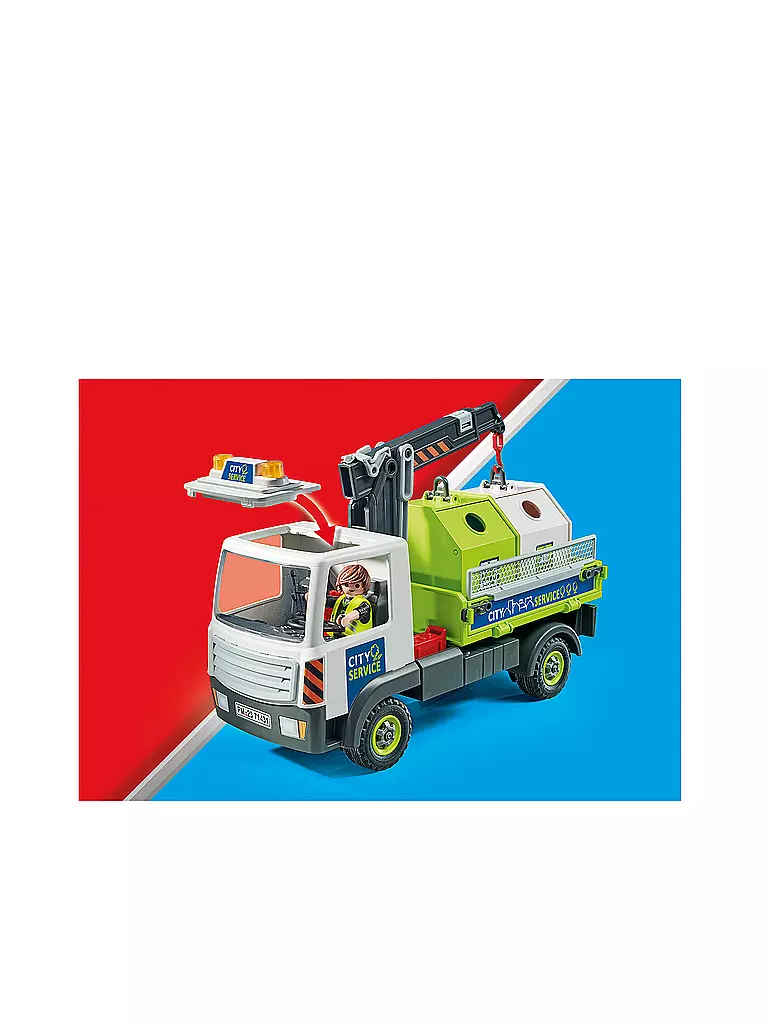 PLAYMOBIL | Altglas-LKW mit Container 71431 | keine Farbe
