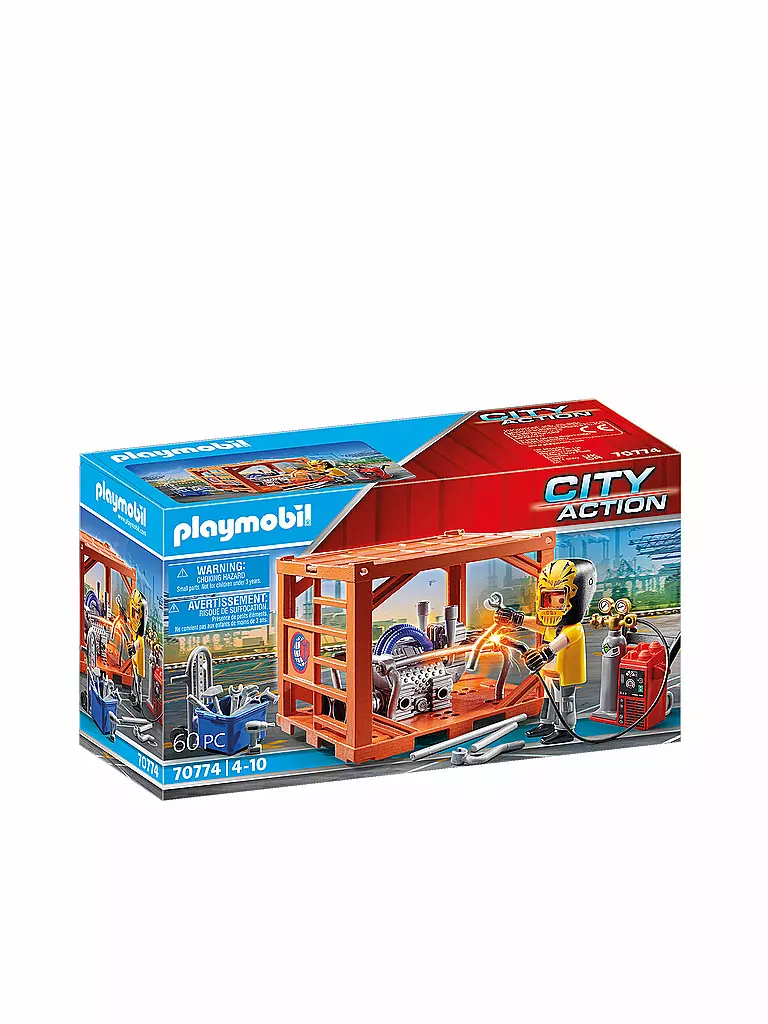 PLAYMOBIL | Cargo - Containerfertigung 70774 | keine Farbe