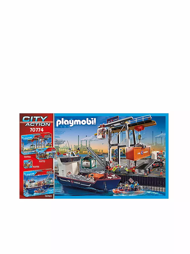 PLAYMOBIL | Cargo - Containerfertigung 70774 | keine Farbe