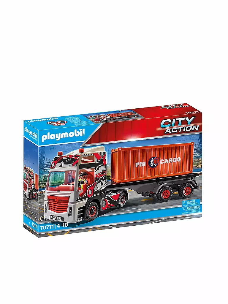 PLAYMOBIL | Cargo - LKW mit Anhänger 70771 | keine Farbe