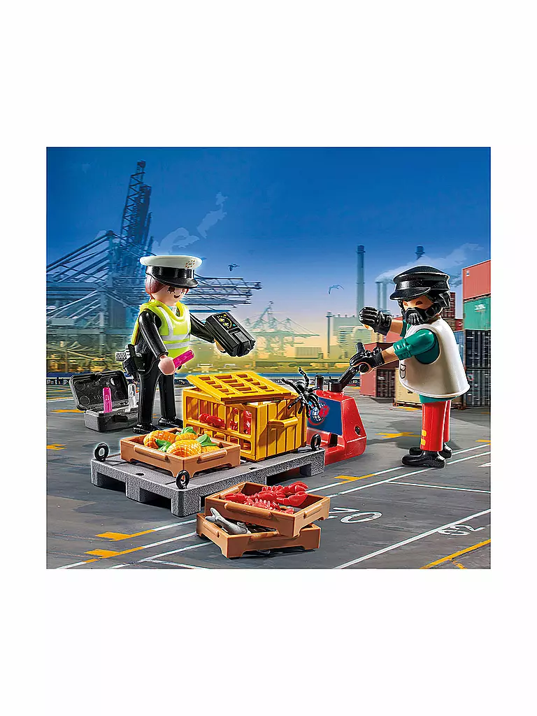 PLAYMOBIL | Cargo - Zollkontrolle 70775 | keine Farbe