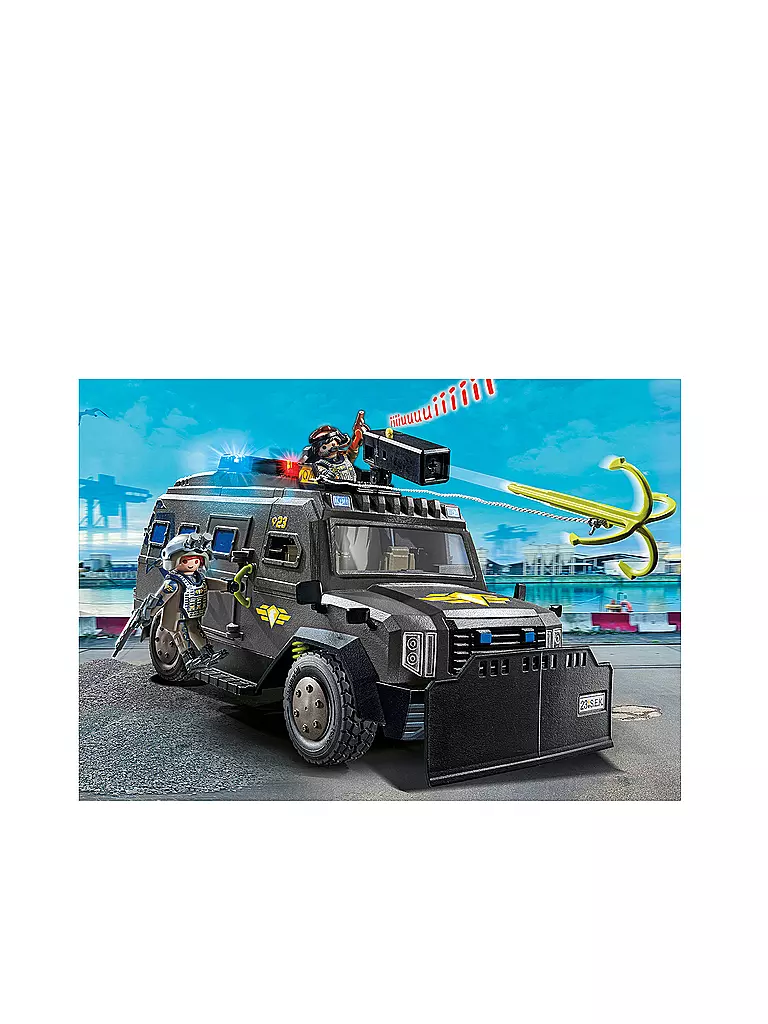 PLAYMOBIL | City Action -  Swat Geländefahrzeug 71144 | keine Farbe