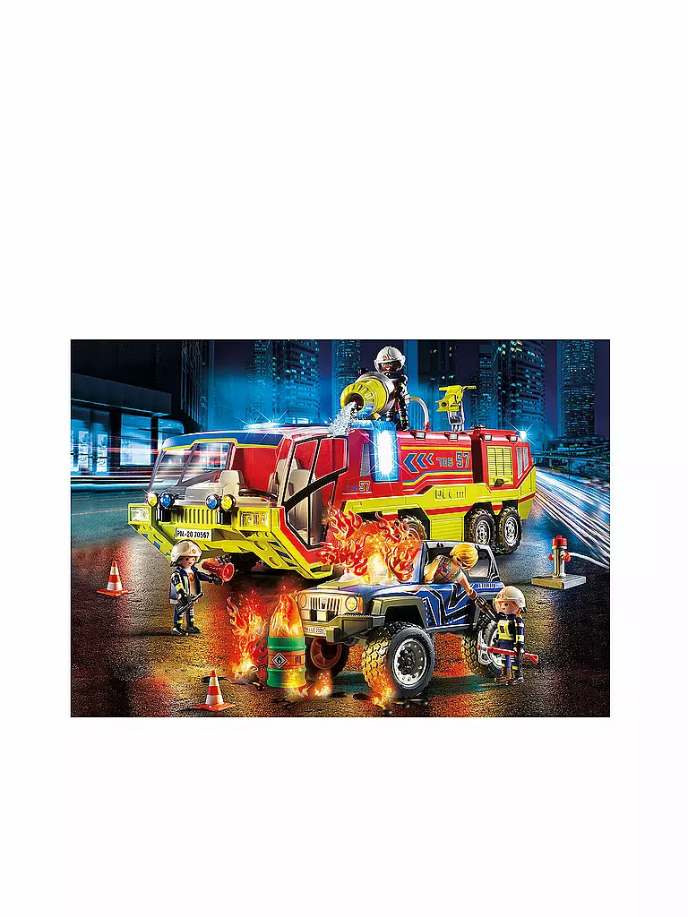 PLAYMOBIL | City Action - Feuerwehreinsatz mit Löschfahrzeug 70557 | keine Farbe