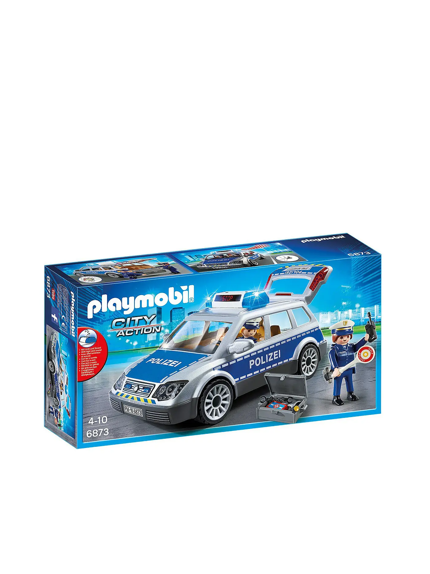 PLAYMOBIL | City Action - Polizei Einsatzwagen 6873 | keine Farbe