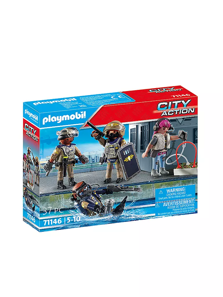 PLAYMOBIL | City Action - SWAT-Figurenset 71146 | keine Farbe