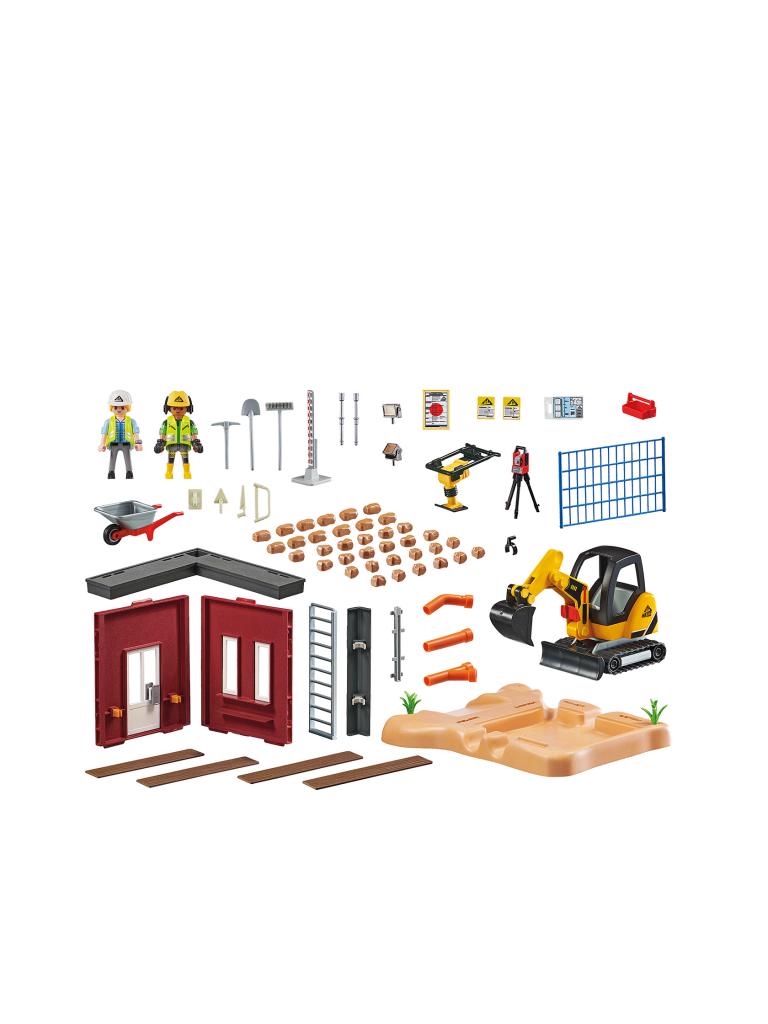 PLAYMOBIL | City Action -Minibagger mit Bauteil 70443 | keine Farbe