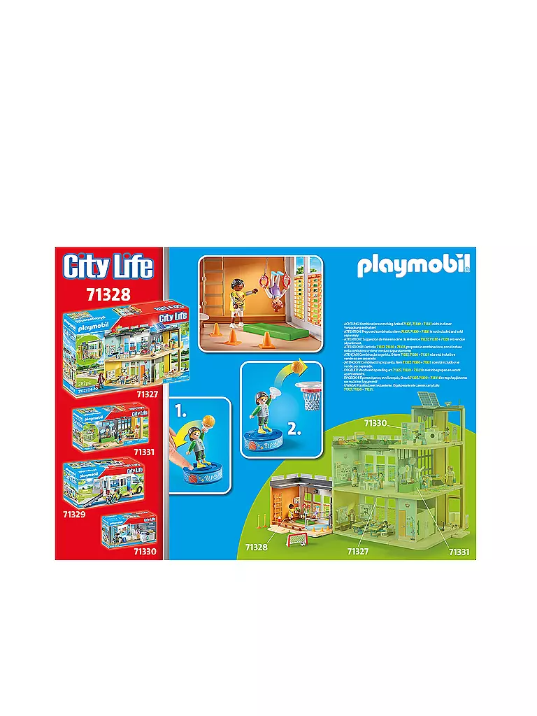 PLAYMOBIL | City Life - Anbau Turnhalle 71328 | keine Farbe