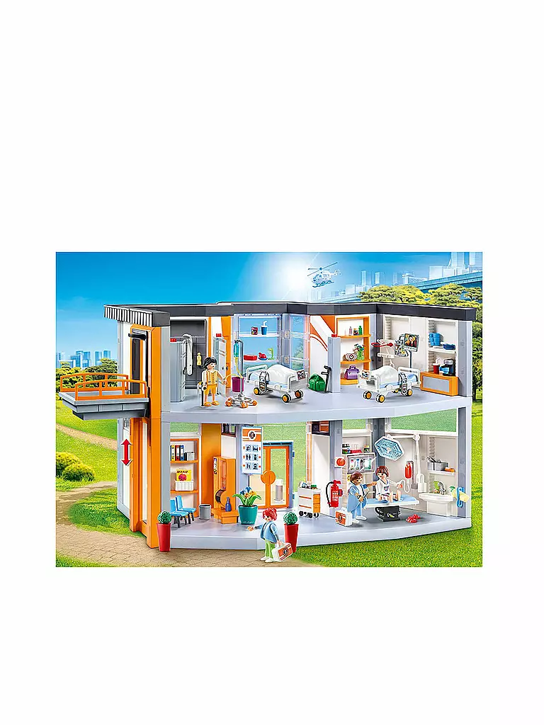 PLAYMOBIL | City Life - Großes Krankenhaus mit Einrichtung 70190 | keine Farbe