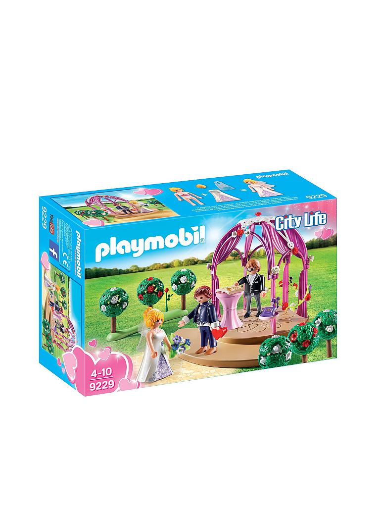 PLAYMOBIL | City Life - Hochzeitspavillon mit Brautpaar 9229 | keine Farbe