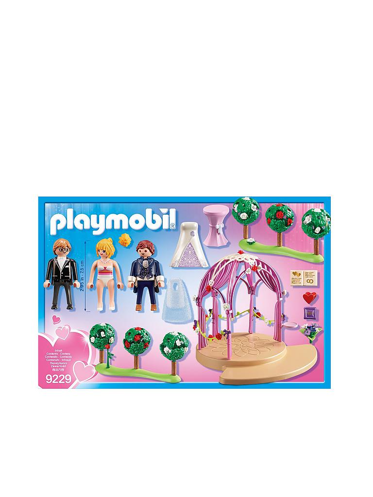 PLAYMOBIL | City Life - Hochzeitspavillon mit Brautpaar 9229 | keine Farbe