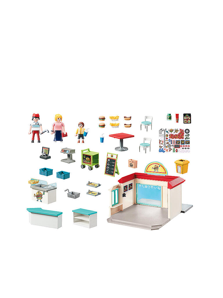 PLAYMOBIL | City Life - Mein Burgerladen 70540 | keine Farbe