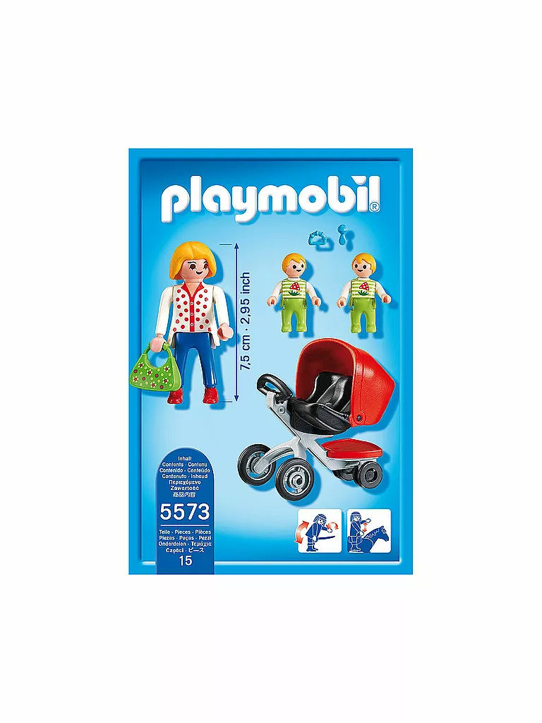 PLAYMOBIL | City Life - Zwillingskinderwagen 5573 | keine Farbe