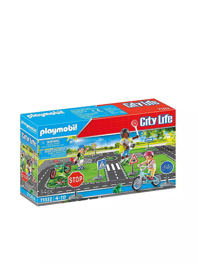 PLAYMOBIL | City Life- Schule - Fahrradparcours 71332  | keine Farbe