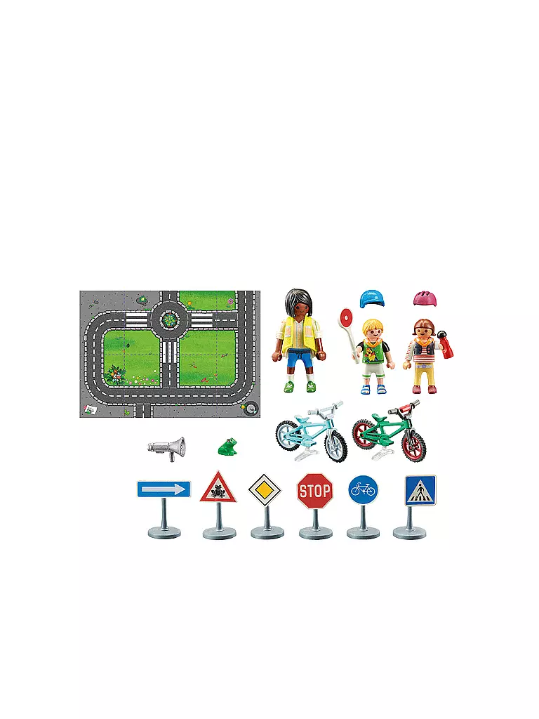 PLAYMOBIL | City Life- Schule - Fahrradparcours 71332  | keine Farbe