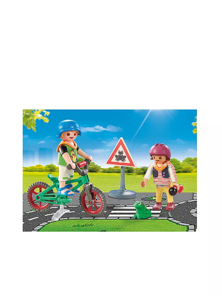 PLAYMOBIL | City Life- Schule - Fahrradparcours 71332  | keine Farbe