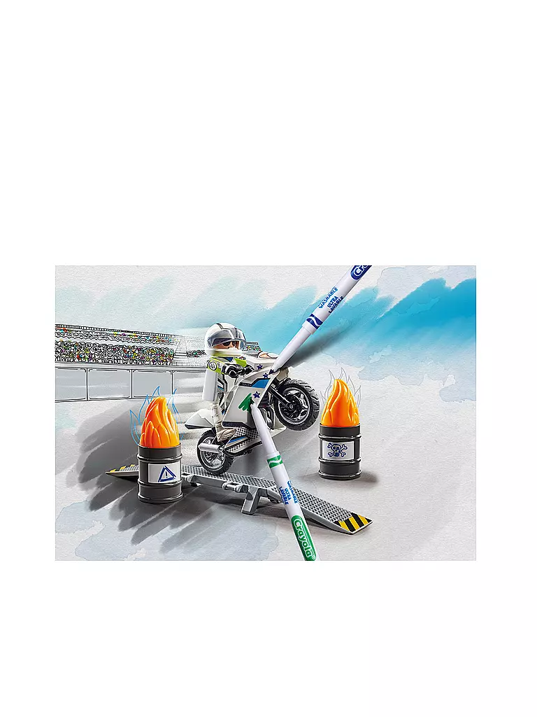 PLAYMOBIL | Color - Motorrad 71377 | keine Farbe