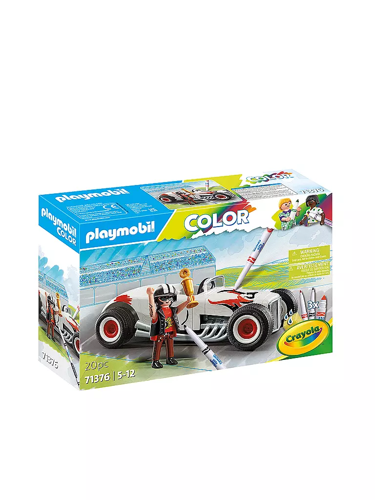 PLAYMOBIL | Color - Rennauto 71376 | keine Farbe
