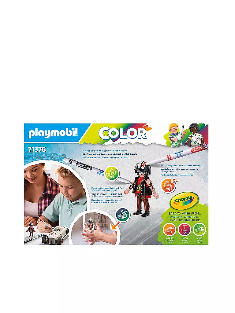 PLAYMOBIL | Color - Rennauto 71376 | keine Farbe