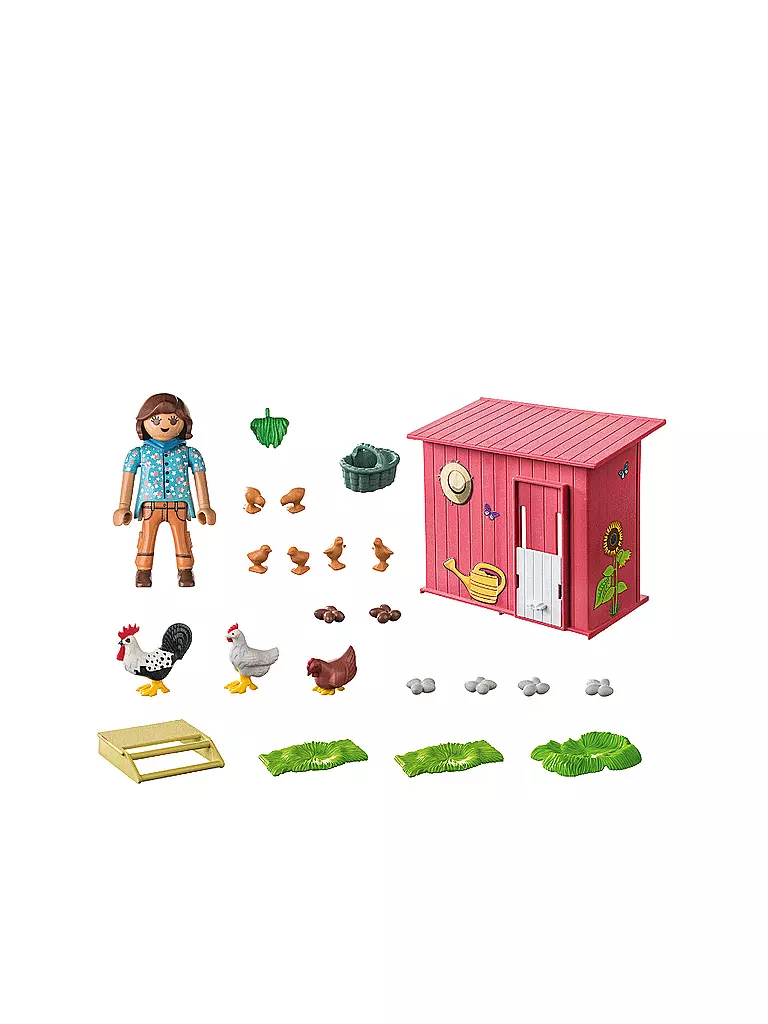 PLAYMOBIL | Country - Hühner mit Küken 71308 | keine Farbe