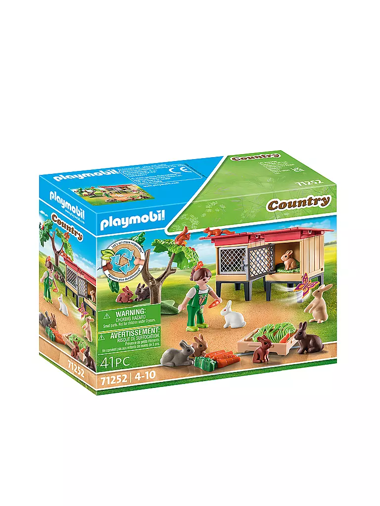 PLAYMOBIL | Country - Kaninchenstall 71252 | keine Farbe