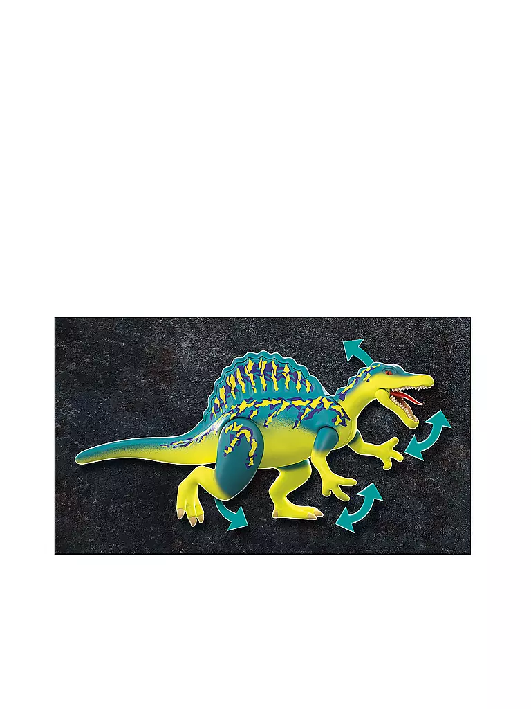 PLAYMOBIL | Dino Rise - Spinosaurus: Doppelte Verteidigungs-Power 70625 | keine Farbe