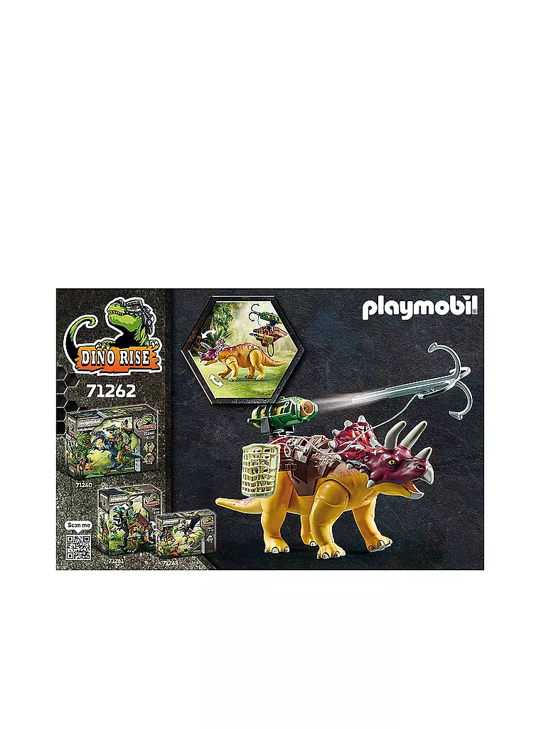 PLAYMOBIL | Dino Rise - Triceratops 71262 | keine Farbe