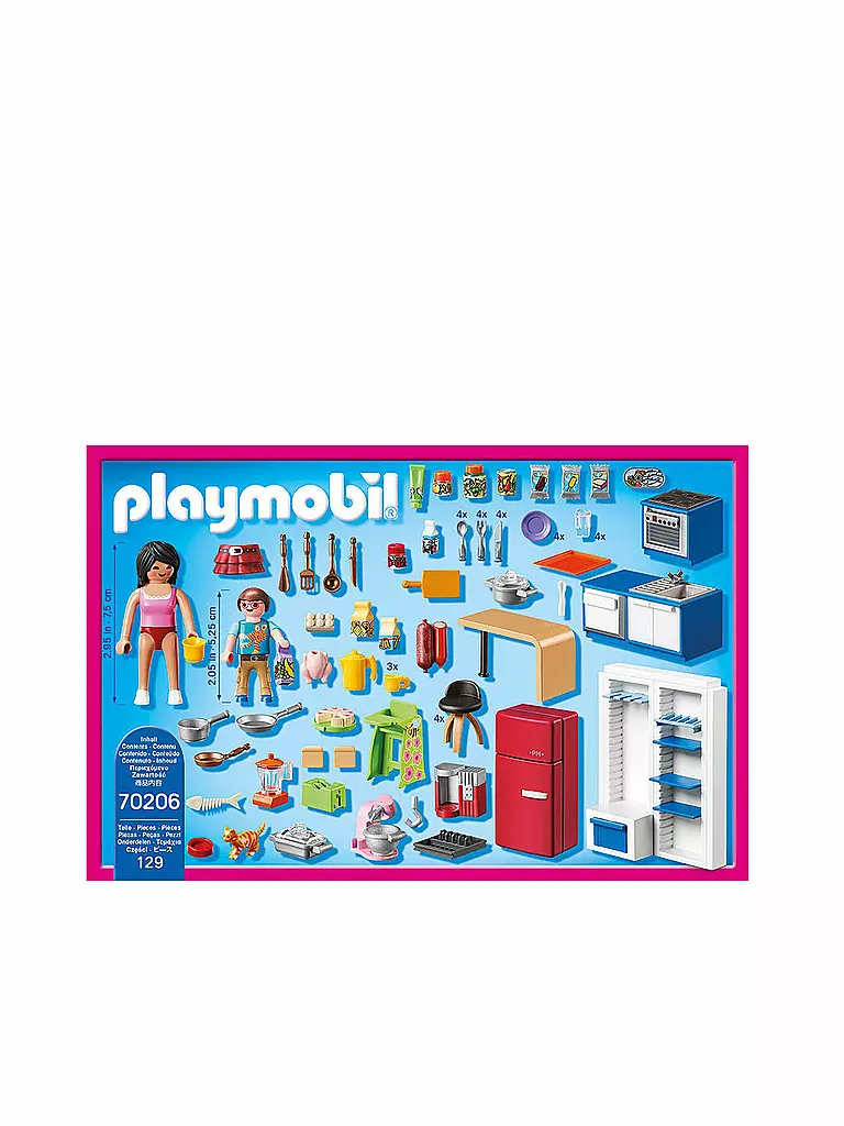 PLAYMOBIL | Dollhouse - Familienküche 70206 | keine Farbe