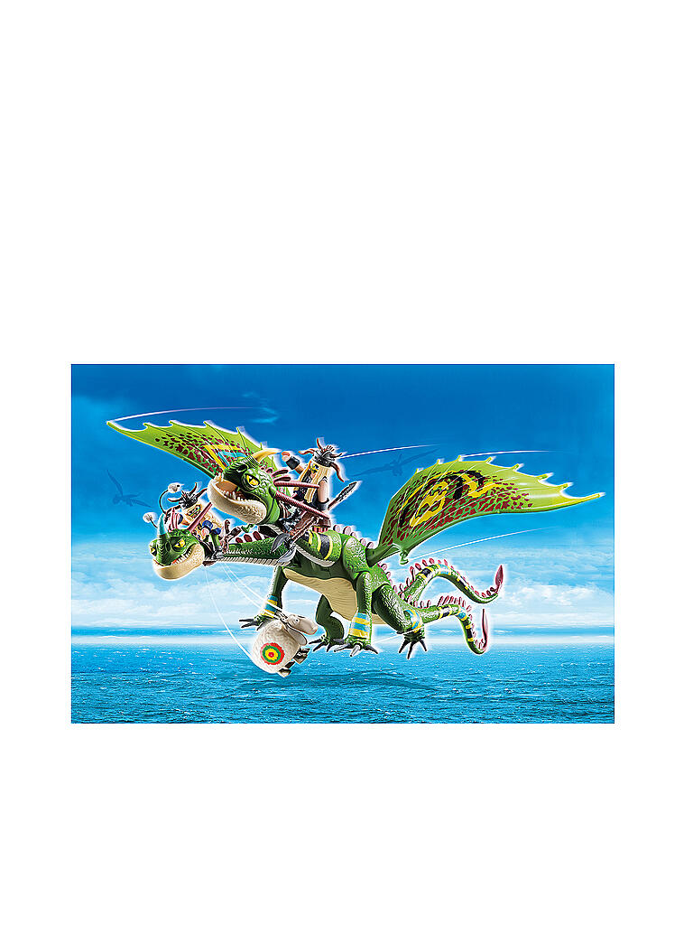 PLAYMOBIL | Dragon Racing: Raffnuss und Taffnuss mit Kotz und Würg 70730 | keine Farbe