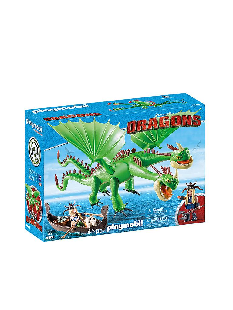 PLAYMOBIL | Dragons - Raffnuss und Taffnusss mit Kotz und Würg  9458 | keine Farbe